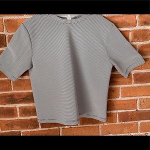 Striped boxy topshop T-shirt